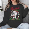 Baseball Mama Christmas Santa Hat Xmas Softball Mom Unisex Sweatshirt Baseball Mama Christmas Santa Hat Xmas Softball Mom Unisex Sweatshirt