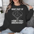 Baseball Math Double Play What Part Of Baseball Game Unisex Sweatshirt