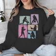 Baseball Player Collage Women Kids Coach Youth Girl Unisex Sweatshirt Baseball Player Collage Women Kids Coach Youth Girl Unisex Sweatshirt