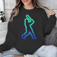 Baseball Player Graphic Unisex Sweatshirt Baseball Player Graphic Unisex Sweatshirt