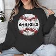 Baseball Red Stitches Sport Graphic 6432 Unisex Sweatshirt Baseball Red Stitches Sport Graphic 6432 Unisex Sweatshirt