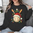 Baseball Santa Christmas Ball Baseball Lover Player Boys Unisex Sweatshirt Baseball Santa Christmas Ball Baseball Lover Player Boys Unisex Sweatshirt