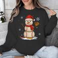 Baseball Snowman Merry Christmas Holiday Sports Xmas Pajamas Unisex Sweatshirt Baseball Snowman Merry Christmas Holiday Sports Xmas Pajamas Unisex Sweatshirt
