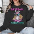 Baseball Is My Valentine Ice Cream Drip Crossed Bats Sport Unisex Sweatshirt Baseball Is My Valentine Ice Cream Drip Crossed Bats Sport Unisex Sweatshirt