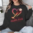 Baseball Valentine Love Is Our Home Run Apparel Unisex Sweatshirt