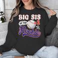 Big Sis Rookie Of Year 1st Birthday Baseball Theme Matching Unisex Sweatshirt Big Sis Rookie Of Year 1st Birthday Baseball Theme Matching Unisex Sweatshirt