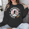 Birthday Baseball Lover 64 Years Old Awesome Since 1962 Unisex Sweatshirt Birthday Baseball Lover 64 Years Old Awesome Since 1962 Unisex Sweatshirt