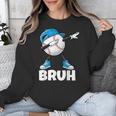 Boys Baseball Graphic Tee Teen Apparel Cute Meme Bruh Unisex Sweatshirt Boys Baseball Graphic Tee Teen Apparel Cute Meme Bruh Unisex Sweatshirt