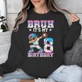 Bruh It's My 8th Birthday Baseball Ice Cream Drip 8 Year Old Unisex Sweatshirt Bruh It's My 8th Birthday Baseball Ice Cream Drip 8 Year Old Unisex Sweatshirt