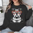 Bulldog Mascot Sports Fan Football Basketball Baseball Unisex Sweatshirt Bulldog Mascot Sports Fan Football Basketball Baseball Unisex Sweatshirt
