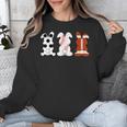 Bunny Football Baseball Sport Easter Day Unisex Sweatshirt Bunny Football Baseball Sport Easter Day Unisex Sweatshirt