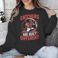 Catchers Are Built Different Baseball Catcher Unisex Sweatshirt Catchers Are Built Different Baseball Catcher Unisex Sweatshirt