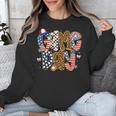 Checkered Leopard Game Day Baseball Men Women Kids Unisex Sweatshirt Checkered Leopard Game Day Baseball Men Women Kids Unisex Sweatshirt