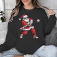 Christmas Baseball Player Santa Xmas Boys Men Toddler Unisex Sweatshirt