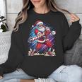 Christmas Baseball Santa Game Day Xmas Boys Kids Men Unisex Sweatshirt Christmas Baseball Santa Game Day Xmas Boys Kids Men Unisex Sweatshirt
