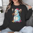 Christmas Baseball Snowman Drip For Boys Men Girls Women Unisex Sweatshirt Christmas Baseball Snowman Drip For Boys Men Girls Women Unisex Sweatshirt