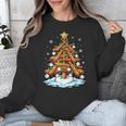 Christmas Baseball Tree Lights Xmas Unisex Sweatshirt Christmas Baseball Tree Lights Xmas Unisex Sweatshirt