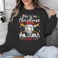 This Is My Christmas Pajama Shirt Baseball Xmas PJs Boys Men Unisex Sweatshirt