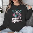 Coffee And Baseball Baseball Player Unisex Sweatshirt Coffee And Baseball Baseball Player Unisex Sweatshirt