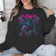 Cool Baseball F Caw F Crow Fcawf Raven Fawk Off Bird Unisex Sweatshirt