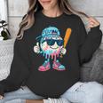 Cool Ice Cream Drip Baseball Drip For Boys Sports Kids Unisex Sweatshirt Cool Ice Cream Drip Baseball Drip For Boys Sports Kids Unisex Sweatshirt