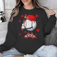 Cute Dripping Baseball Lover Valentines Day Boys Kids Unisex Sweatshirt Cute Dripping Baseball Lover Valentines Day Boys Kids Unisex Sweatshirt