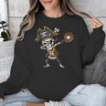 Dabbing Pirate Skeleton Baseball Dab Costume Boys Kids Men Unisex Sweatshirt
