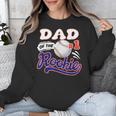 Dad Rookie Of Year 1st Birthday Baseball Theme Matching Unisex Sweatshirt