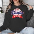Dada Rookie Of Year 1st Birthday Baseball Theme Matching Unisex Sweatshirt Dada Rookie Of Year 1st Birthday Baseball Theme Matching Unisex Sweatshirt