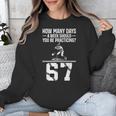 How Many Days A Week 6 7 67 Meme Baseball Humor Unisex Sweatshirt
