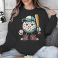 Donut Baseball Hat Ball Bat Cute Sport Toddler Boys Kids Men Unisex Sweatshirt Donut Baseball Hat Ball Bat Cute Sport Toddler Boys Kids Men Unisex Sweatshirt