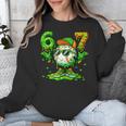 Drip Baseball Irish Shamrock St Patricks Men Boy Kid Unisex Sweatshirt