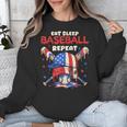 Eat Sleep Baseball Repeat Ice Cream Drip Crossed Bats Unisex Sweatshirt Eat Sleep Baseball Repeat Ice Cream Drip Crossed Bats Unisex Sweatshirt