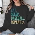 Eat Sleep Baseball Repeat Baseball Player Baseball Unisex Sweatshirt Eat Sleep Baseball Repeat Baseball Player Baseball Unisex Sweatshirt