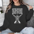 Football Baseball Soccer Referee Joke Tee Football Fan Unisex Sweatshirt