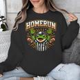 Football Referee Touchdown Baseball Homerun Frog Unisex Sweatshirt