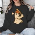 Ghost Baseball Halloween Costume Men Boys Kids Unisex Sweatshirt Ghost Baseball Halloween Costume Men Boys Kids Unisex Sweatshirt