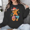 Gingerbread Six Seven 67 Ice Cream Drip Baseball Unisex Sweatshirt