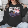 Godfather Rookie Of Year 1st Birthday Baseball Theme Unisex Sweatshirt Godfather Rookie Of Year 1st Birthday Baseball Theme Unisex Sweatshirt