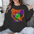 Halloween Baseball Ice Cream Drip Boys Girls Youth Unisex Sweatshirt Halloween Baseball Ice Cream Drip Boys Girls Youth Unisex Sweatshirt