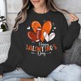 Happy Valentines Day Basketball Baseball Football Boys Unisex Sweatshirt