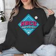 HBCU Swing For Greatness Baseball Softball College Apparel Unisex Sweatshirt