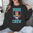 Hi 5 Birthday Party Decorations For Boy Baseball Drip 5th Unisex Sweatshirt Hi 5 Birthday Party Decorations For Boy Baseball Drip 5th Unisex Sweatshirt