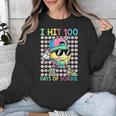 I Hit 100 Days Of School Baseball Drip 100th Day Of School Unisex Sweatshirt I Hit 100 Days Of School Baseball Drip 100th Day Of School Unisex Sweatshirt