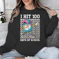 I Hit 100 Days Of School Baseball Ice Cream Drip Boys Girls Unisex Sweatshirt I Hit 100 Days Of School Baseball Ice Cream Drip Boys Girls Unisex Sweatshirt