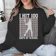 I Hit 100 Days Of School Boys Kids 100th Day Balls Baseball Unisex Sweatshirt I Hit 100 Days Of School Boys Kids 100th Day Balls Baseball Unisex Sweatshirt