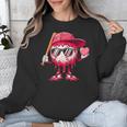 Ice Cream Drip Baseball Valentine's Day Spots Baseball Drip Unisex Sweatshirt Ice Cream Drip Baseball Valentine's Day Spots Baseball Drip Unisex Sweatshirt