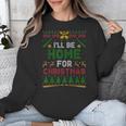 I’Ll Be Home For Christmas Baseball Ugly Sweater Unisex Sweatshirt I’Ll Be Home For Christmas Baseball Ugly Sweater Unisex Sweatshirt