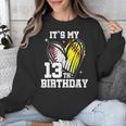 It's My 13th Birthday Baseball Softball Heart 13 Year Old Unisex Sweatshirt It's My 13th Birthday Baseball Softball Heart 13 Year Old Unisex Sweatshirt