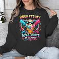 It's My 6733 Days Of School Baseball Ice Cream Dripping Unisex Sweatshirt It's My 6733 Days Of School Baseball Ice Cream Dripping Unisex Sweatshirt
